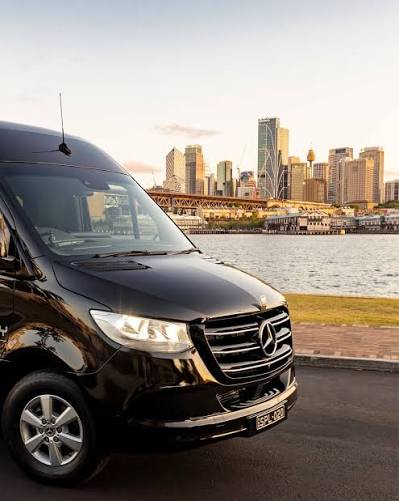 Van out on the road across Sydney